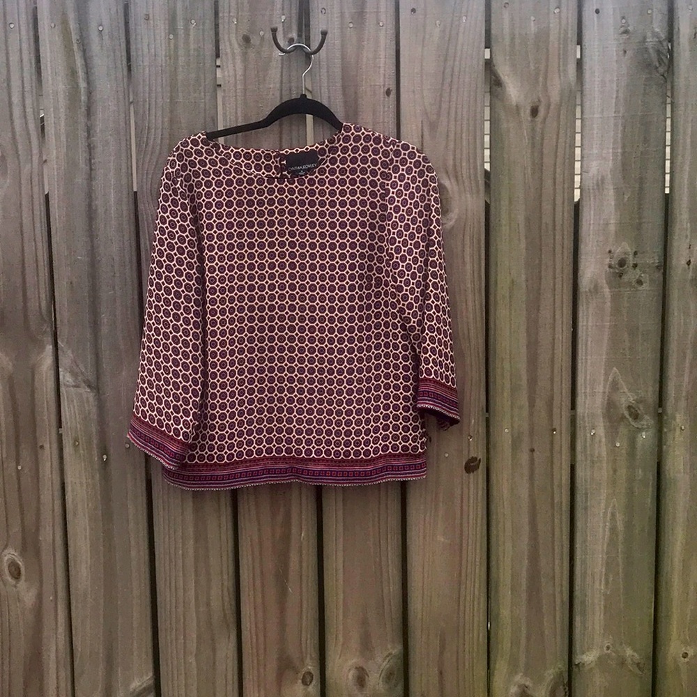 Cynthia Rowley Paisley Blouse - Small